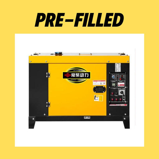 (Pre-Filled) 12kW Silent Diesel Generator
